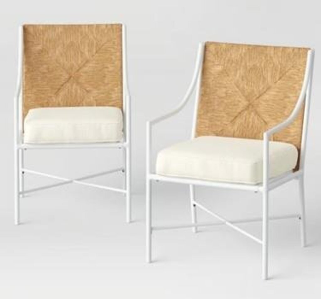 Threshold Stanton Resin Wicker Dining Chair (each) by Miss Daisy's Consignment & Auction House