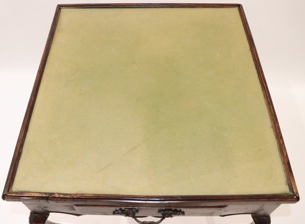 Vintage Chippendale Side Table 27x28x27