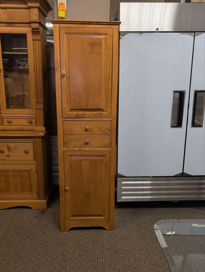 Maple Linen Tower Cabinet 19.5x14x72