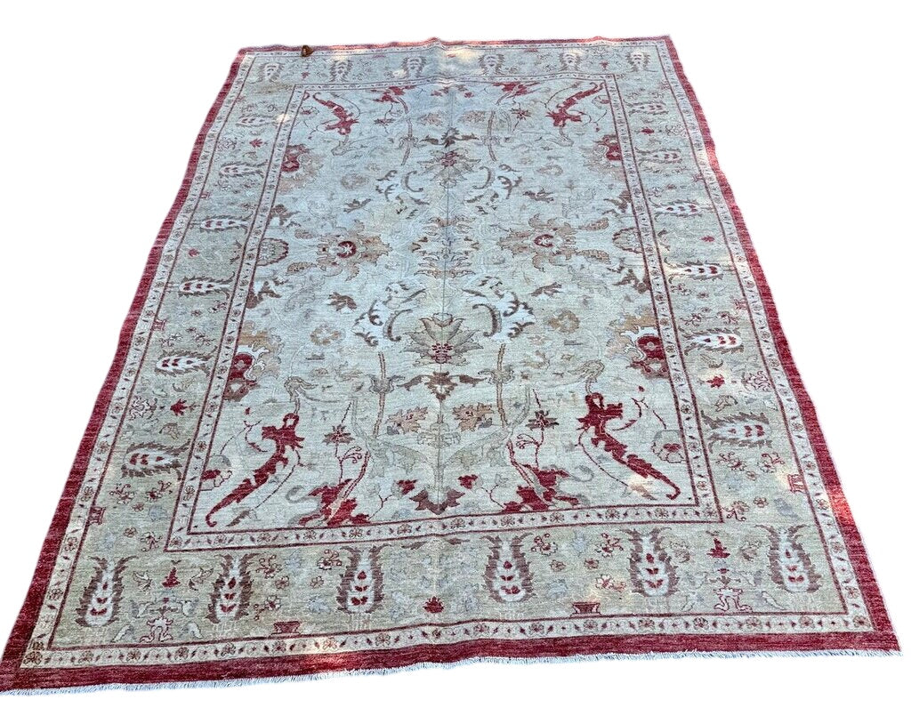 Pakistani Peshawar Chobi Wool Rug 118x74 by Miss Daisy's Consignment & Auction House