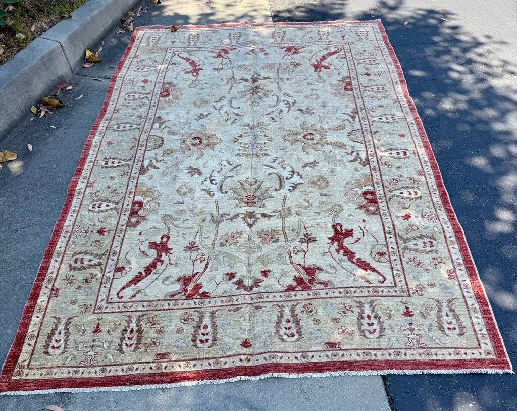 Pakistani Peshawar Chobi Wool Rug 118x74