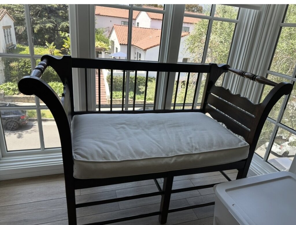 Habersham Settee With Cushions 50" W.