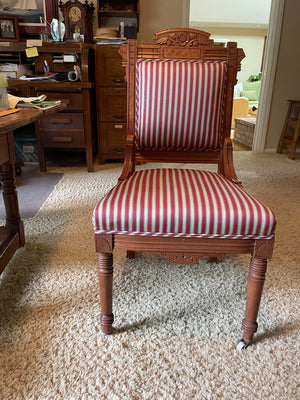 Antique Eastlake Dining Chairs (pair) by Miss Daisy's Consignment & Auction House