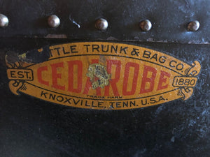 Antique Steamer Trunk Circa 1900 (23x42x23)