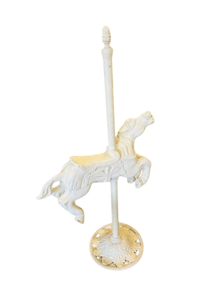Vintage Large Carousel Horse 57-Inch Display