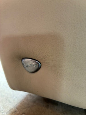 Stressless Leather Reclining Loveseat 68" W.