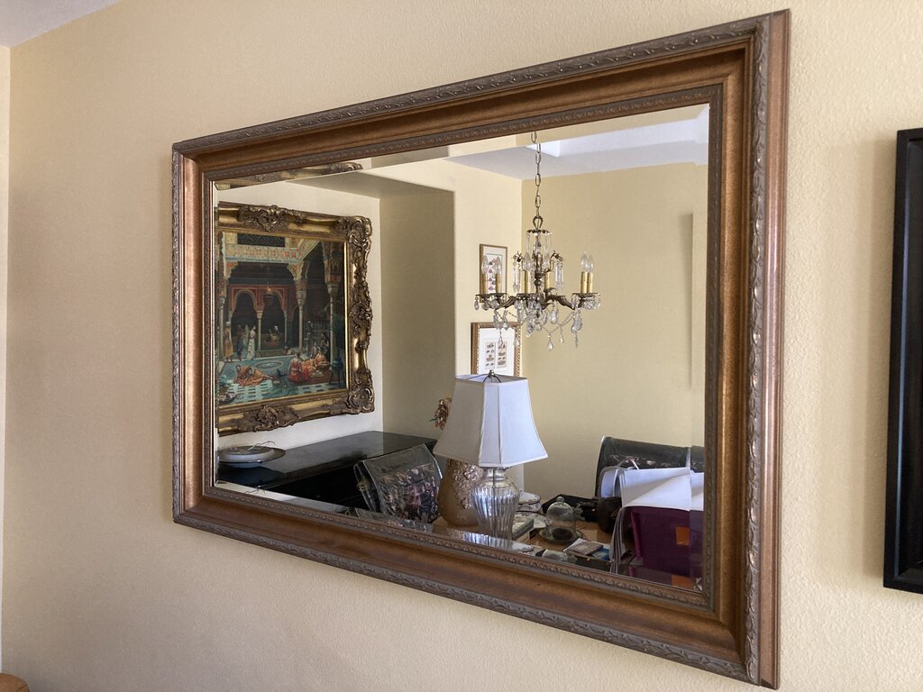 Large Gilt Mirror 38 x 56