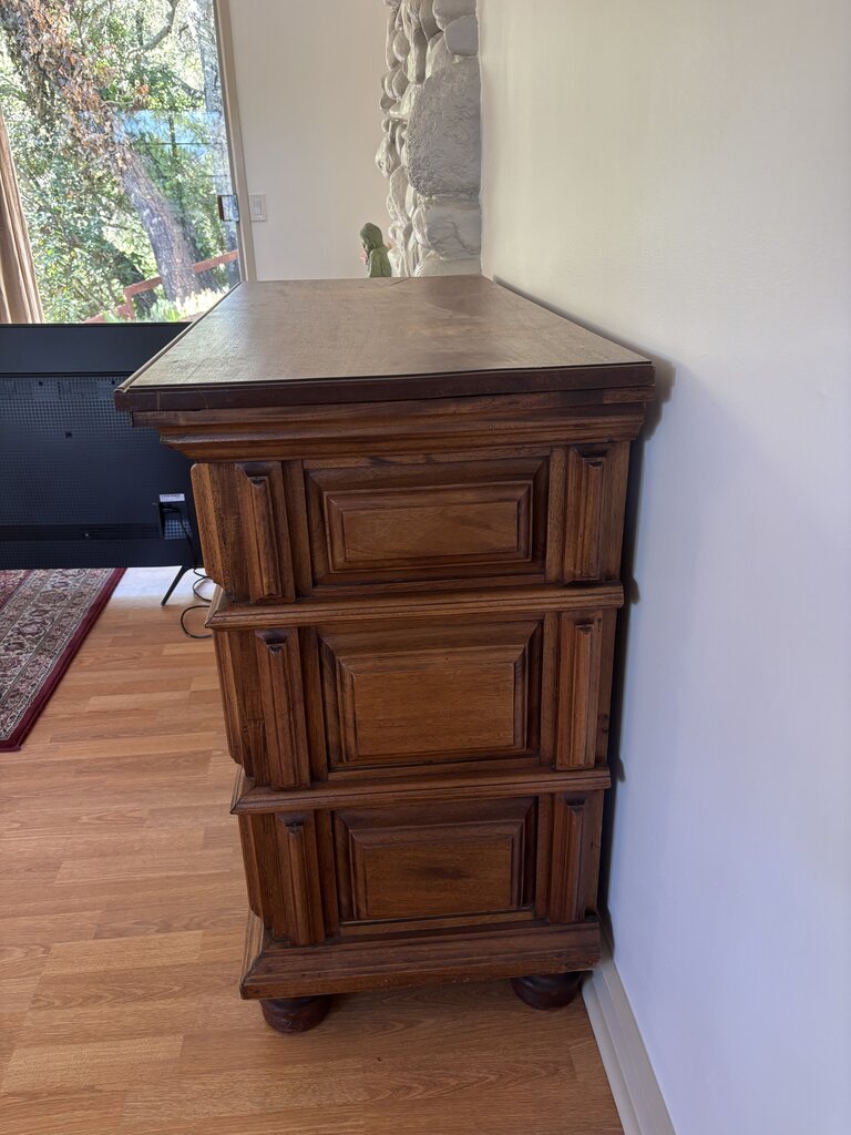 Solid Wood 4 Drawer Dresser 20x45x36