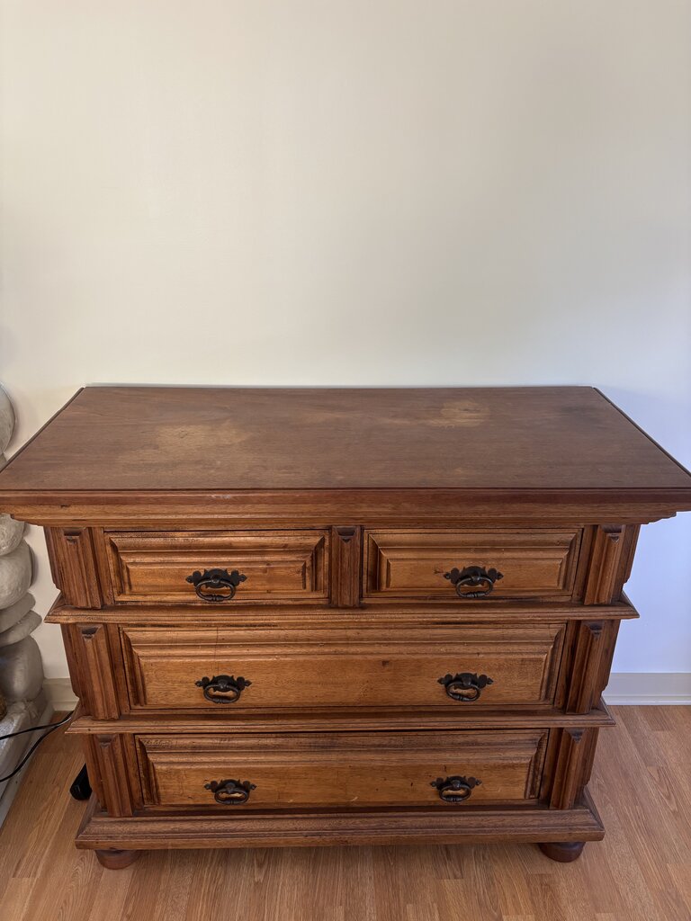 Solid Wood 4 Drawer Dresser 20x45x36