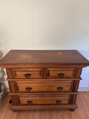 Solid Wood 4 Drawer Dresser 20x45x36