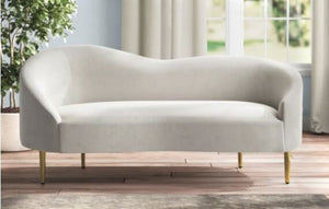 Shurtz Velvet Loveseat 69 X 35 X 30