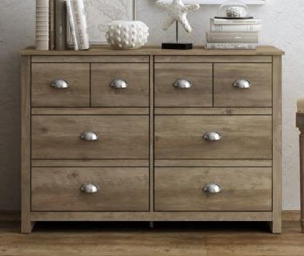 6 Drawer Double Dresser 46 X 31 X 15