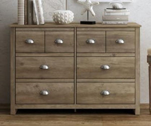 6 Drawer Double Dresser 46 X 31 X 15