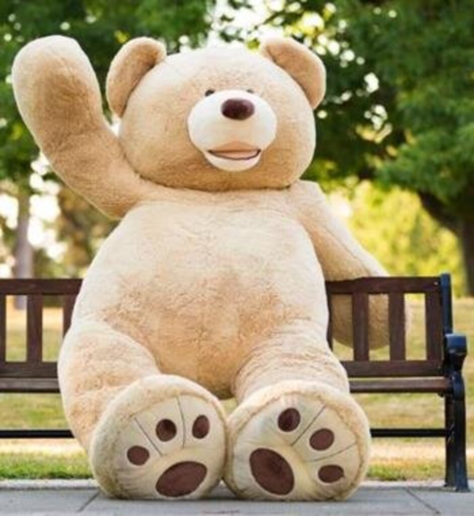 Hugfun Plush Bear