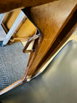 Vintage IB Kofod-Larsen Style High Back Reclining Teak Cloud Chair