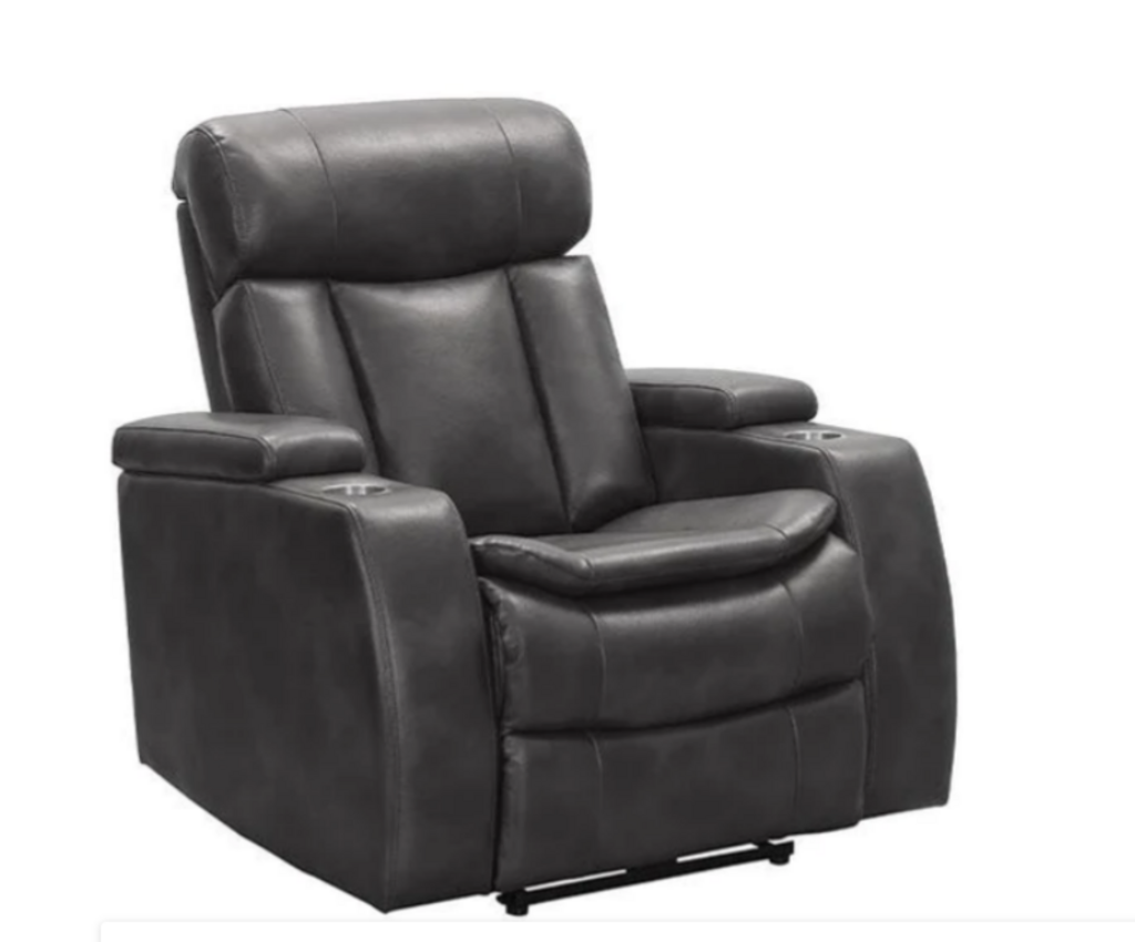 Zayne Power Reclining Leather Chair Orig $899
