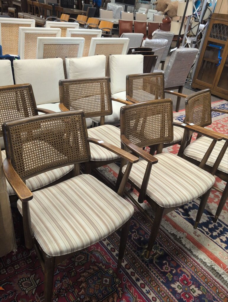 Lammert's Rattan Back Dining Chairs (set of 6)