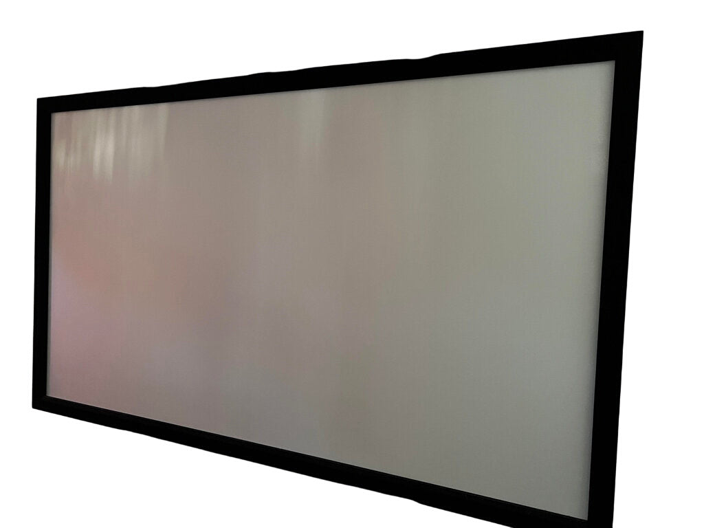 Wall Mounted Projector Screen w/ Velvet Frame 91x54