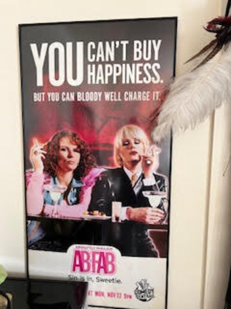 "Absolutely Fabulous" Framed Movie Poster 26x50