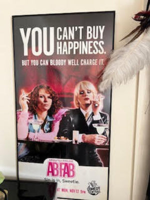 "Absolutely Fabulous" Framed Movie Poster 26x50
