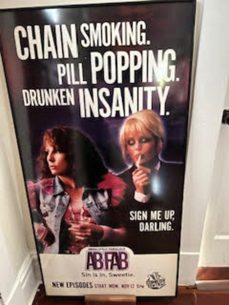 "Absolutely Fabulous" Framed Movie Poster 26x50