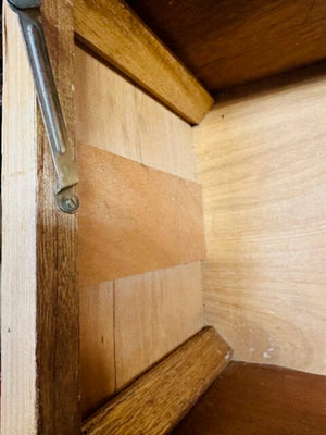 Gabriella Crespi Style Pencil Reed Rattan Chest 16x32x16