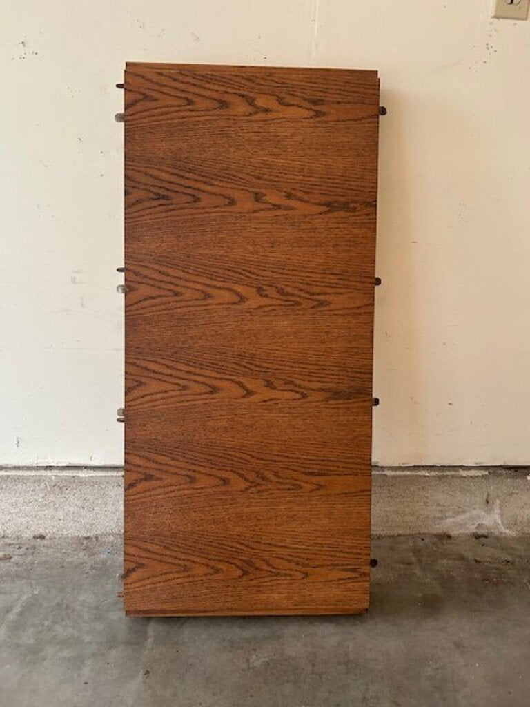 Oak Dining Table with 18" Leaf (66x40x28)