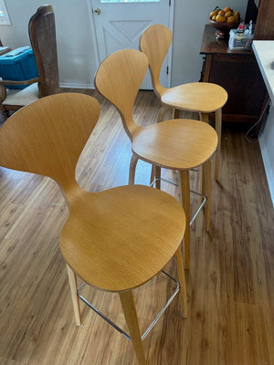 Rove Concepts Norman Counter Stools (set of 3) Orig. $960