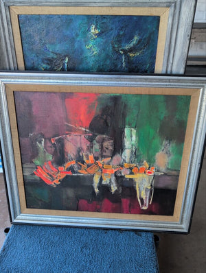 Edgar Ewing Oil Homage To Chardin