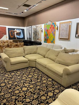 Pottery Barn Wedge Sectional