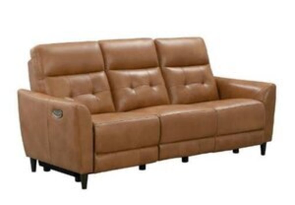 Abbyson Leather Power Reclining Sofa