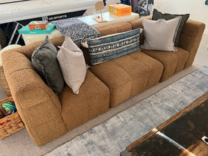 Pottery Barn Teen Teddy Bear Sofa 98" W.