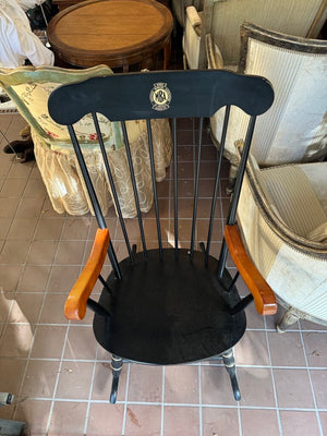 Boston Gold & Black Commemorative Rocking Chair