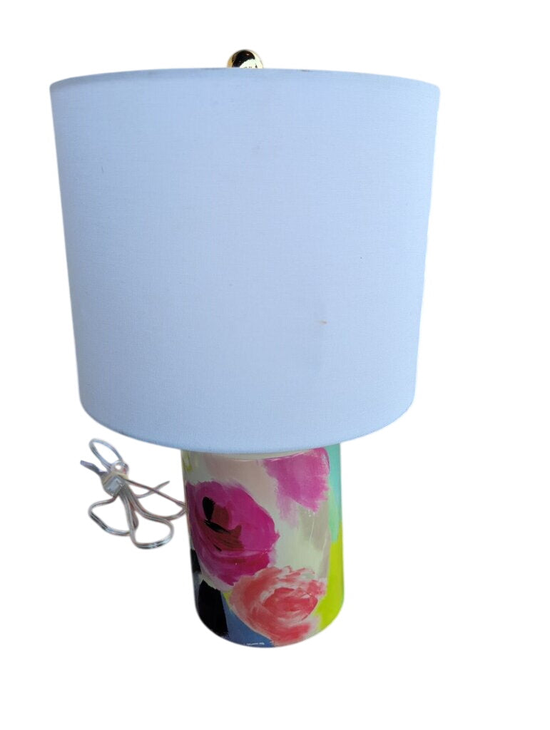 Kate Spade Floral Ceramic Table Lamp