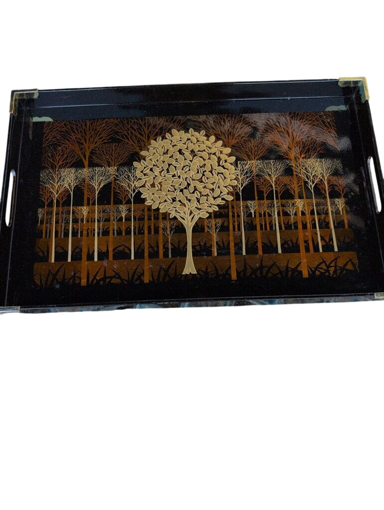 Handcrafted Lacquer Tray 1811 in.