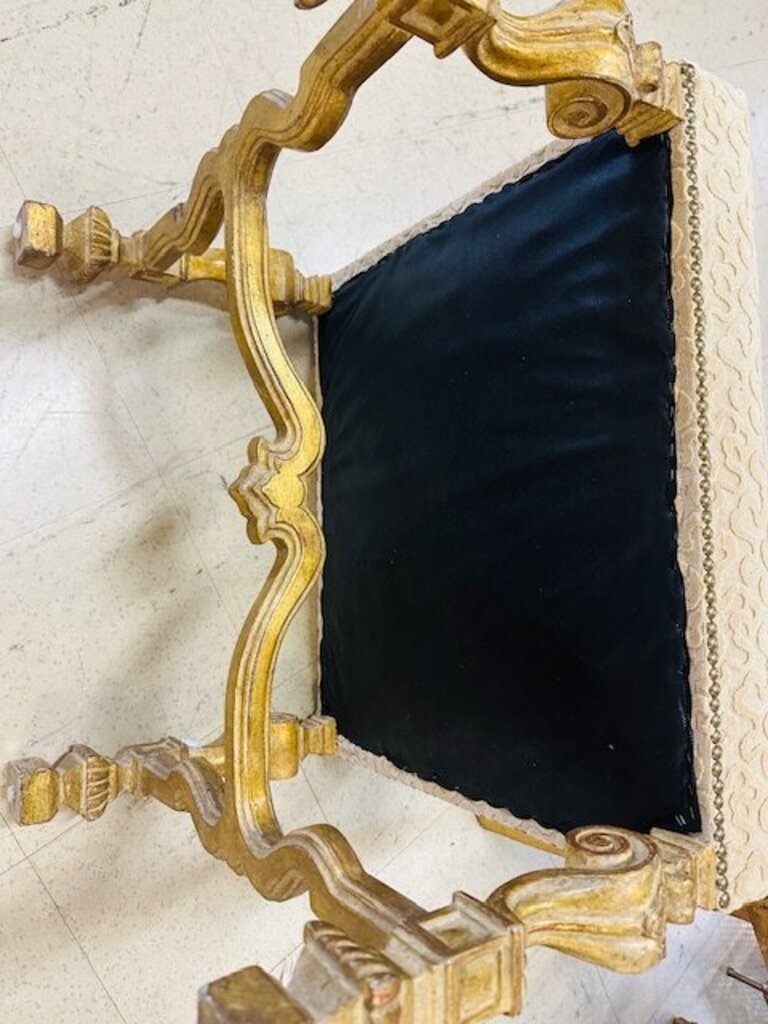 Neoclassical Louis XVI Footstool Giltwood