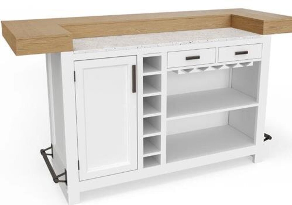 Akenzie 78" Home Bar 62 X 41 X 20