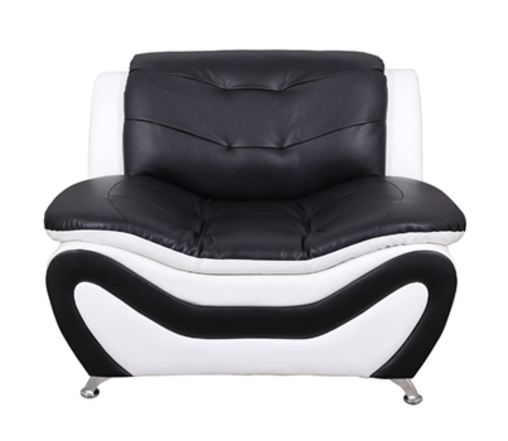 Ponliving Benny Armrest Chair Faux Leather
