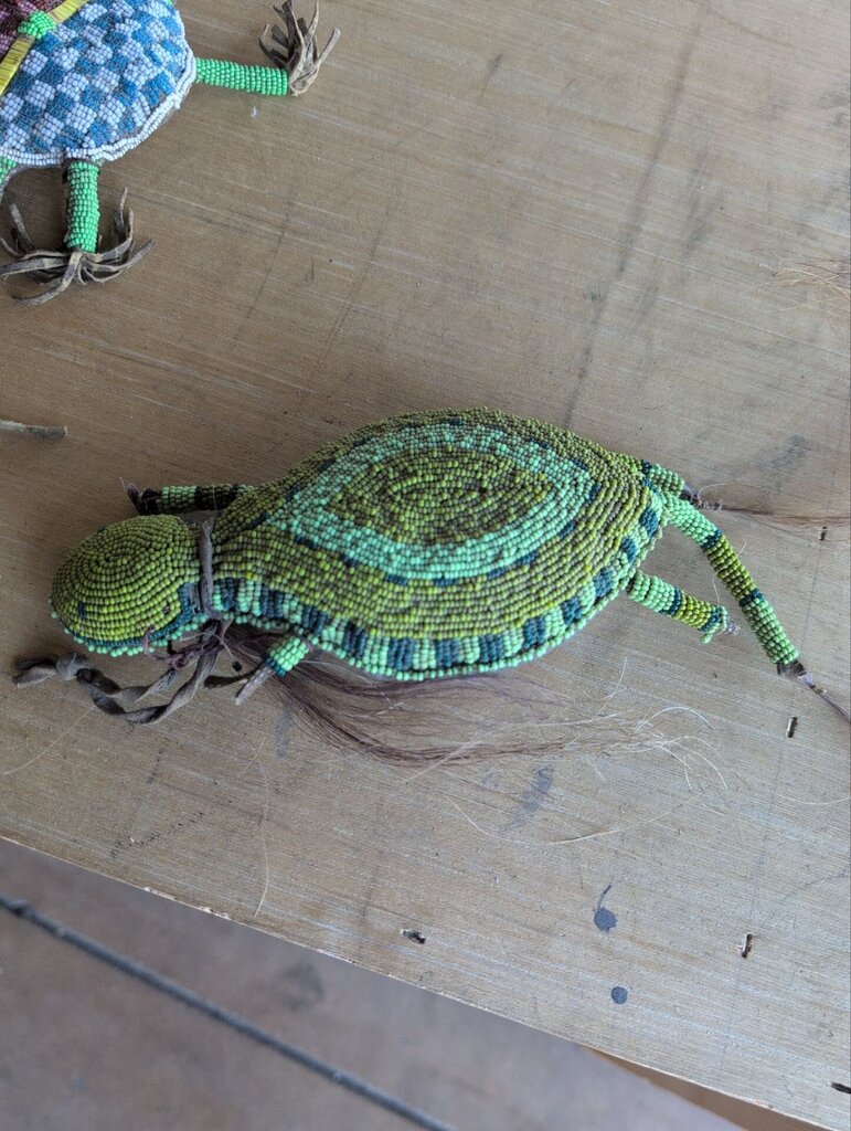 Beaded Reptile Figure 84 in.