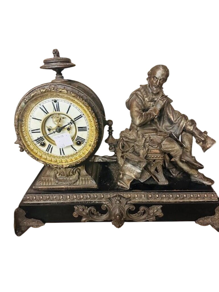 Ansonia Clock Co. Shakespeare Clock 18 inch width