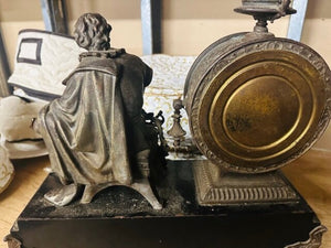 Ansonia Clock Co. Shakespeare Clock 18 inch width