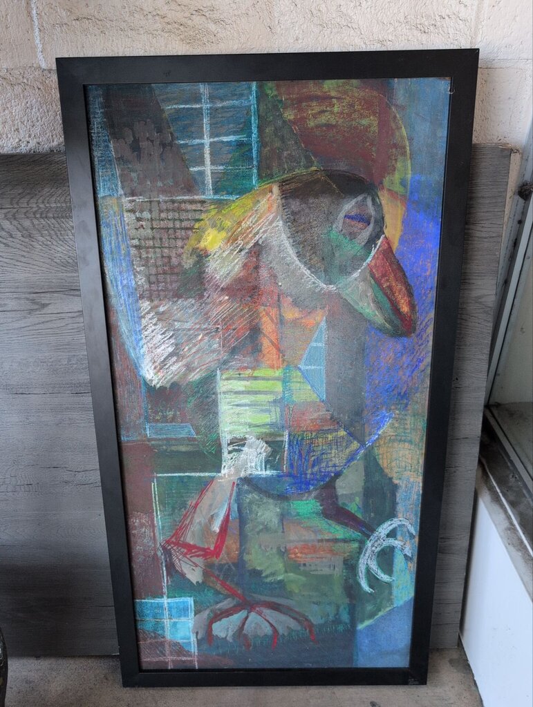 1960s Jorgen Hansen Original Pastel