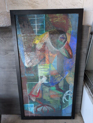 1960s Jorgen Hansen Original Pastel