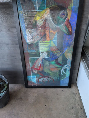 1960s Jorgen Hansen Original Pastel