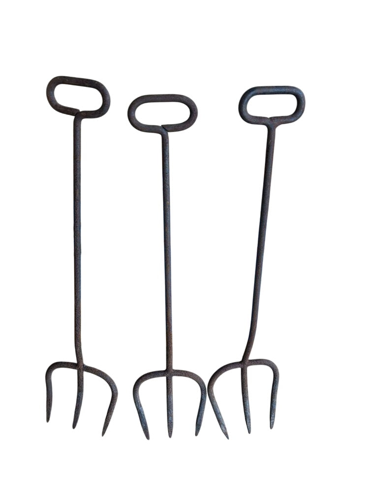 Antique Iron Fork Tool