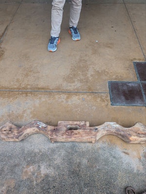 Antique Ox Yoke from Mexico 49" W