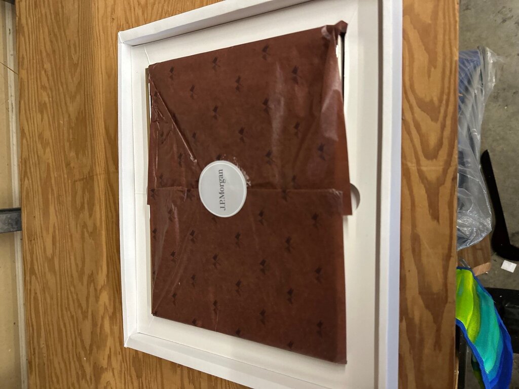 JP Morgan Picture Frame