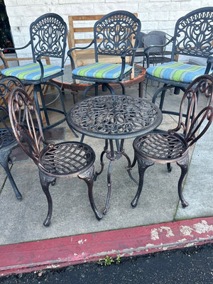 Three-Piece Aluminum Patio Set