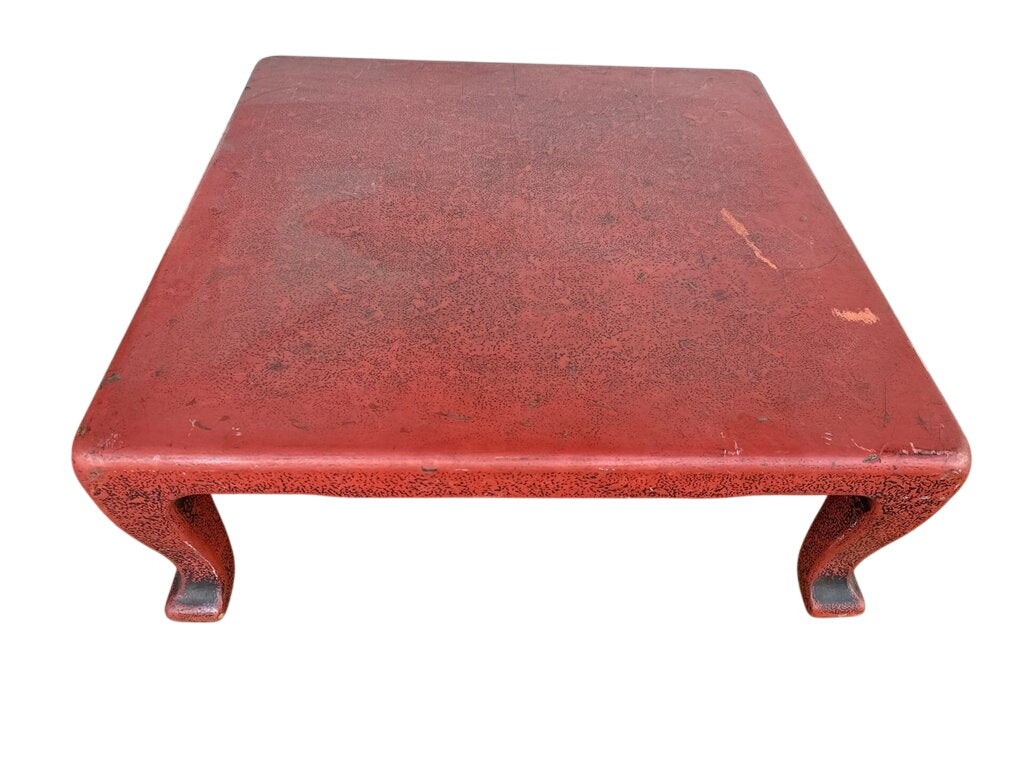 Traditional Asian Style Tea Table: 30-Inch Wide, 12-Inch High