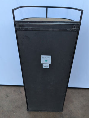 Metal Wall-Mount Wine Cabinet